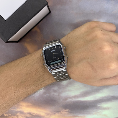 Skmei 1220SIBK Silver-Black