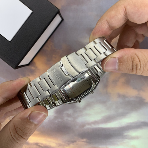 Наручний годинник Skmei 1220SIBK Silver-Black фото 4