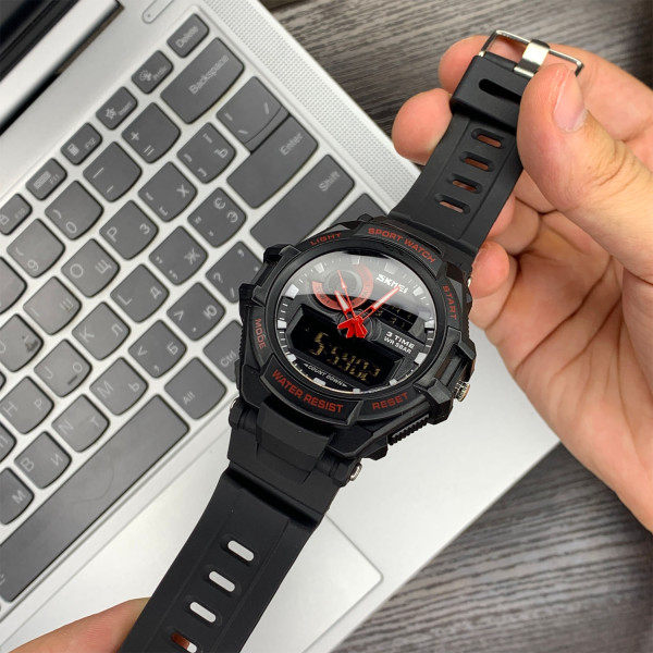 Мужские часы Skmei 1357RD Red фото 3