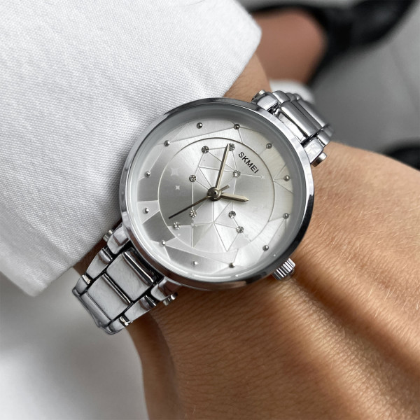 Женские часы Skmei 1411SI Silver фото 3