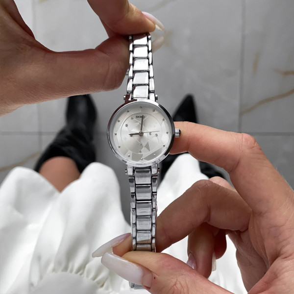 Женские часы Skmei 1411SI Silver фото 6