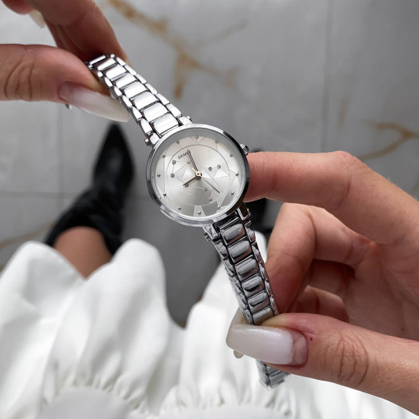 Женские часы Skmei 1411SI Silver фото 7