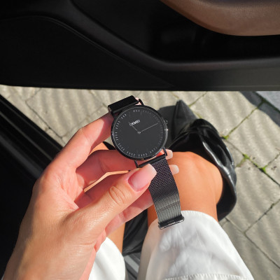 Skmei 1181SBKBK Black-Black Steel