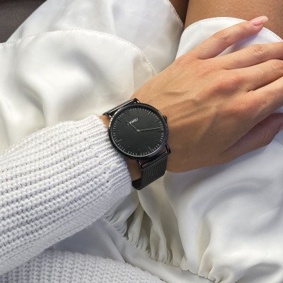 Skmei 1181SBKBK Black-Black Steel