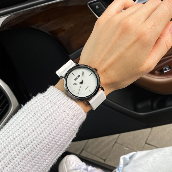 Женские часы Skmei 2050WT White фото 6