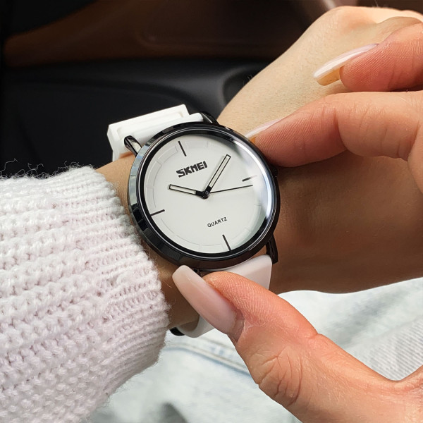 Женские часы Skmei 2050WT White фото 7