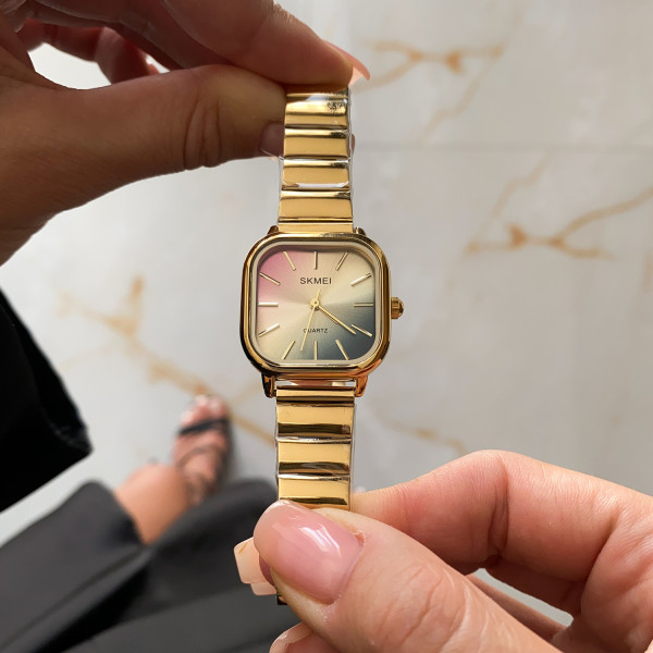Женские часы Skmei 2190GD Gold фото 4