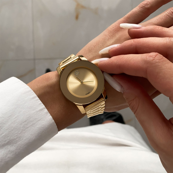 Женские часы Skmei 2176GD Gold фото 3