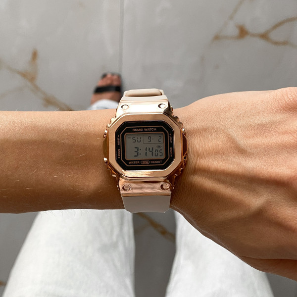 Женские часы Skmei 1796PKBK Pink-Black фото 7