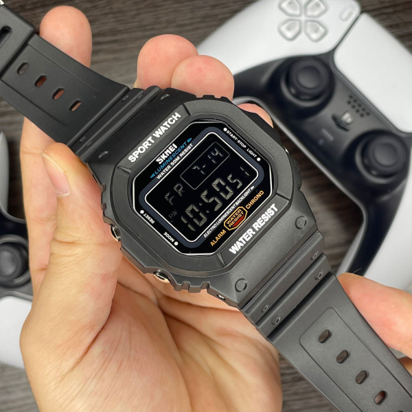 Чоловічий годинник Skmei 1134BKBK Black-Black фото 6