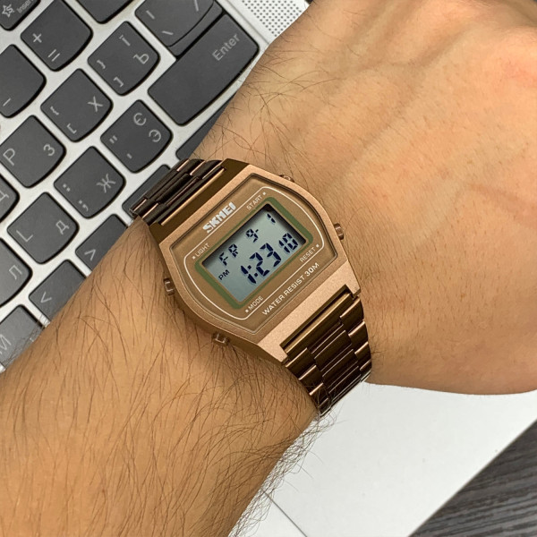 Наручные часы Skmei 1328CG Coffee Gold фото 6