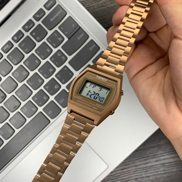 Наручные часы Skmei 1328CG Coffee Gold фото 3