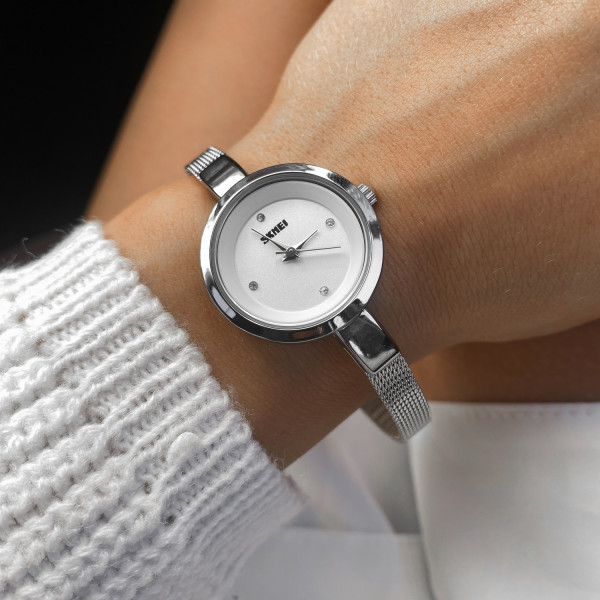 Женские часы Skmei 1390SI Silver фото 6