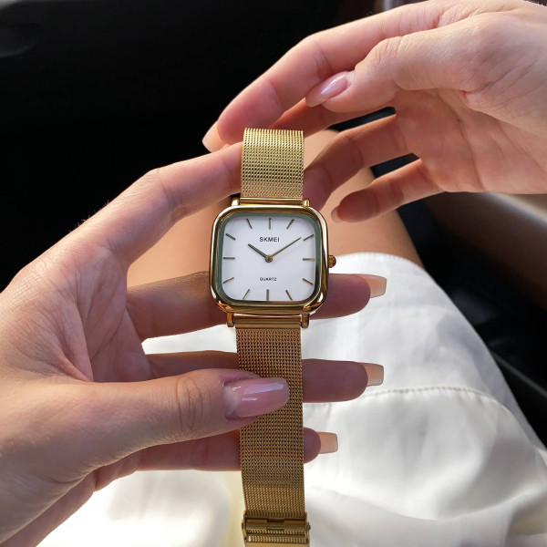 Женские часы Skmei 1555SGD Gold фото 4