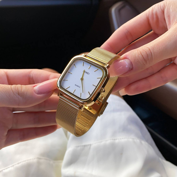 Женские часы Skmei 1555SGD Gold фото 8
