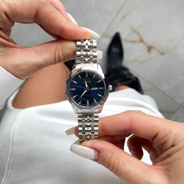 Женские часы Skmei 9264SIBU Silver-Blue фото 4