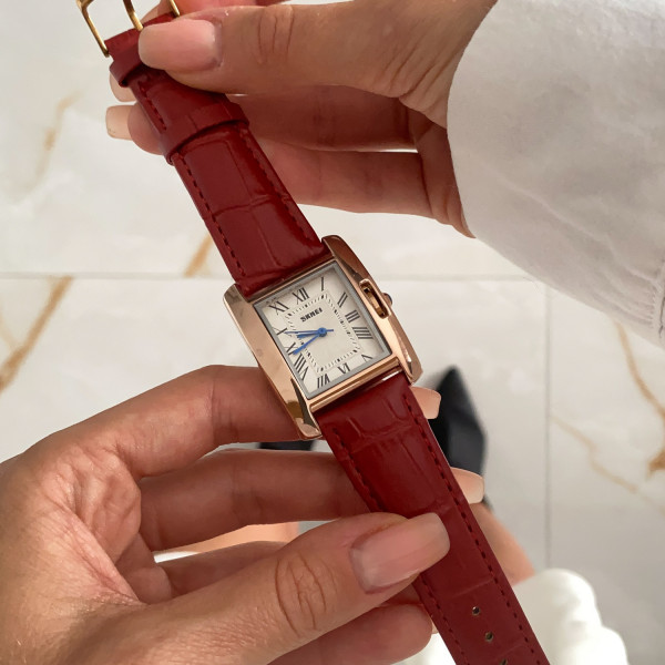 Женские часы Skmei 1085RD Red фото 8