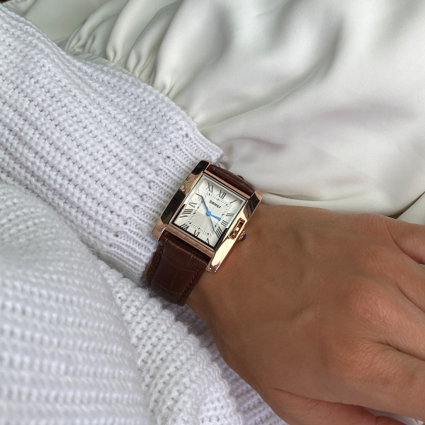 Жіночий годинник Skmei 1085BN Brown фото 7