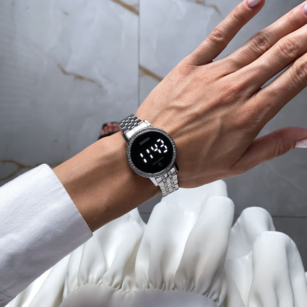 Женские часы Skmei 1669SI Silver фото 7