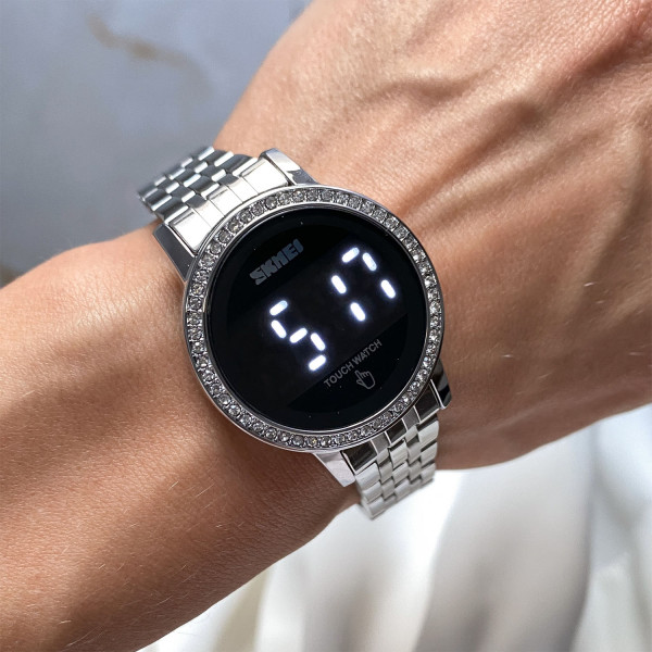Жіночий годинник Skmei 1669SI Silver фото 3