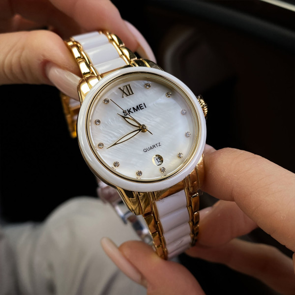 Женские часы Skmei 2175GD Gold фото 4