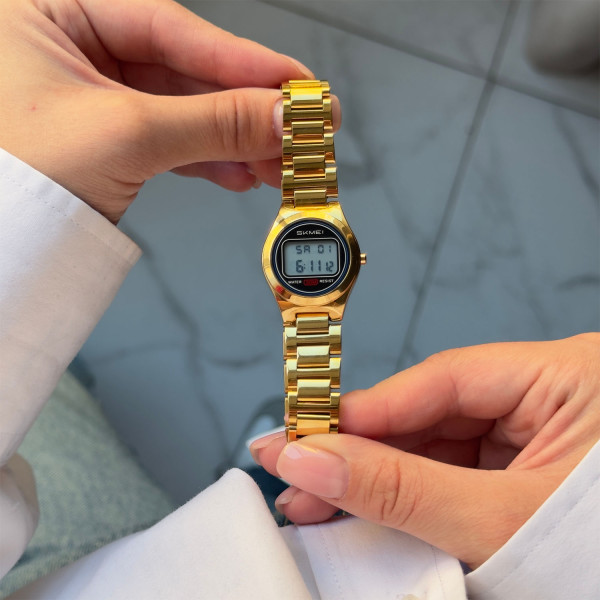 Жіночий годинник Skmei 2334GD Gold фото 3