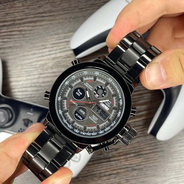 Мужские часы Skmei 1515BK Black фото 5