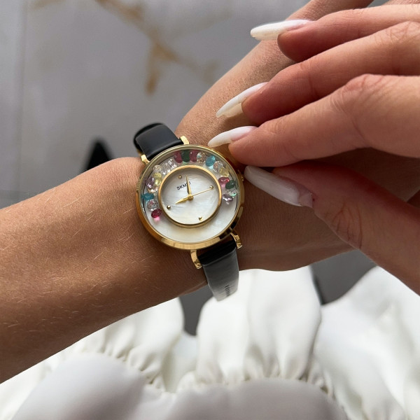 Женские часы Skmei 2041GD Gold фото 5