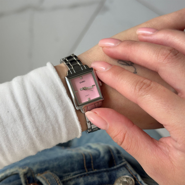 Женские часы Skmei 2315SIPK Silver-Pink фото 3