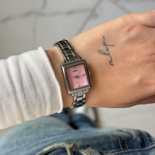 Женские часы Skmei 2315SIPK Silver-Pink фото 4