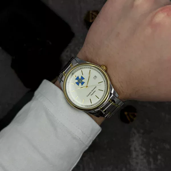 Класичний годинник Awarder 023 СБУ Золото, японський механізм фото 3