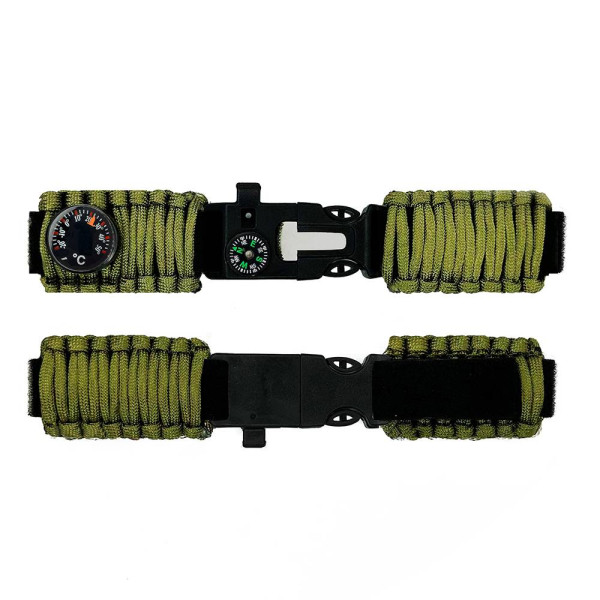Ремінець паракордовий багатофункціональний Army Green фото 1
