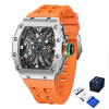 Мужские часы Pagani Design PD-1738 Silver-Orange фото 2