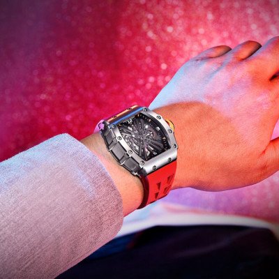 Pagani Design PD-1738 Silver-Red