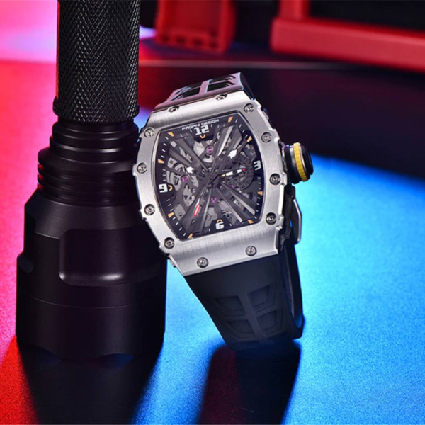 Мужские часы Pagani Design PD-1738 Silver-Black фото 3