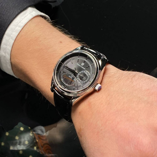 Мужские часы Pagani Design PD-1689 Silver-Black фото 3