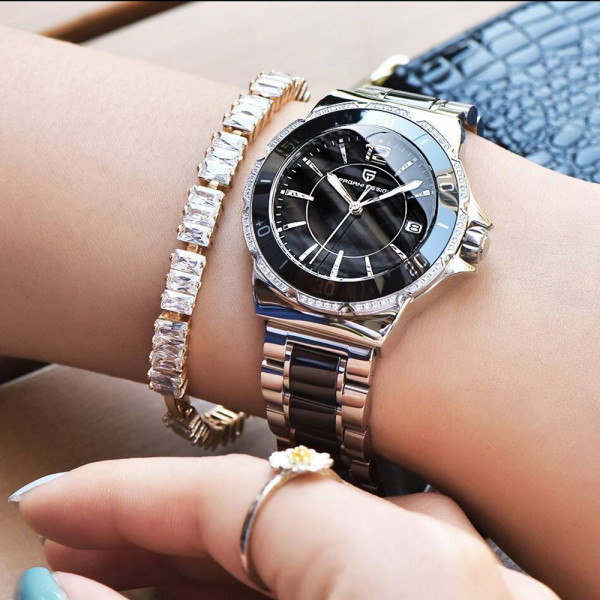 Мужские часы Pagani Design CX-2556 Silver-Black фото 4