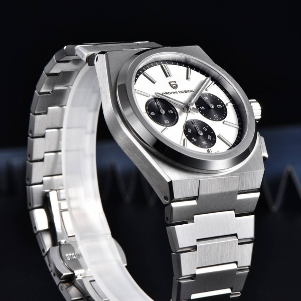 Чоловічий годинник Pagani Design PD-1761 Silver-White фото 3