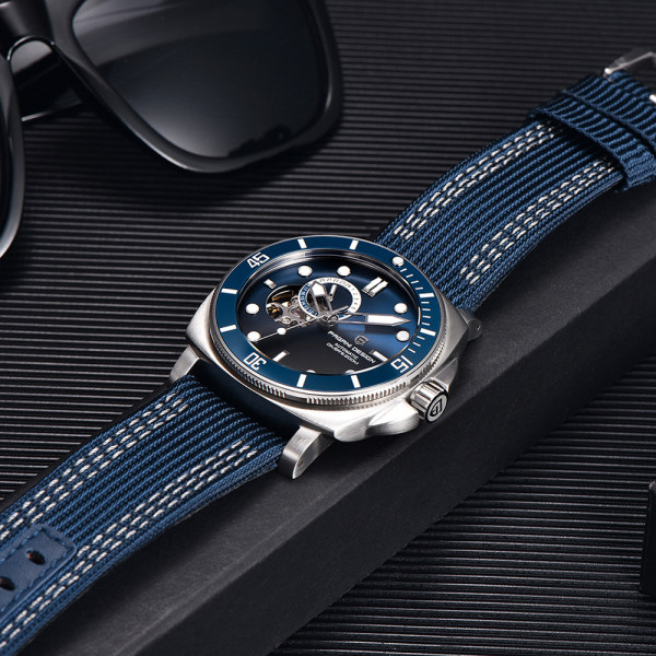 Чоловічий годинник Pagani Design PD-1736 Silver-Blue фото 3