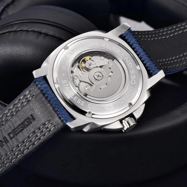 Чоловічий годинник Pagani Design PD-1736 Silver-Blue фото 8