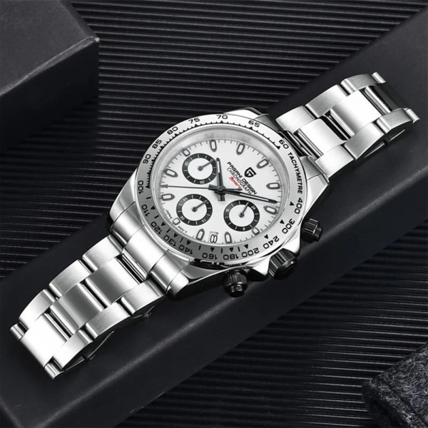 Чоловічий годинник Pagani Design PD-1727 Silver-White фото 6
