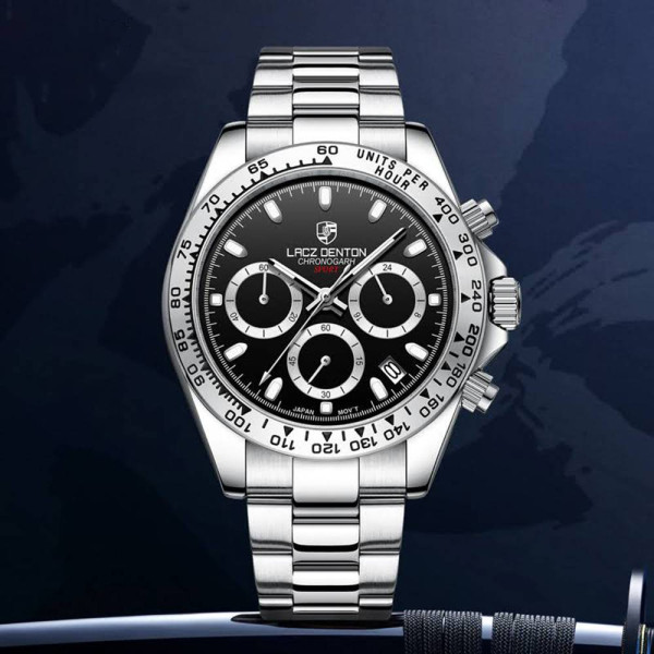 Мужские часы Pagani Design PD-1727 Silver-Black фото 6