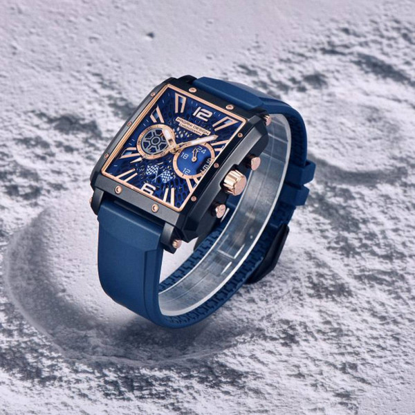 Чоловічий годинник Pagani Design PD-1725 Black-Blue фото 3