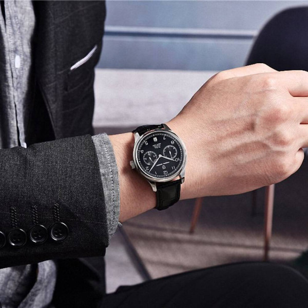 Мужские часы Pagani Design PD-1722 Silver-Black фото 3