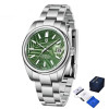 Мужские часы Pagani Design PD-1715 Silver-Green фото 2