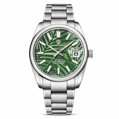 Чоловічий годинник Pagani Design PD-1715 Silver-Green
