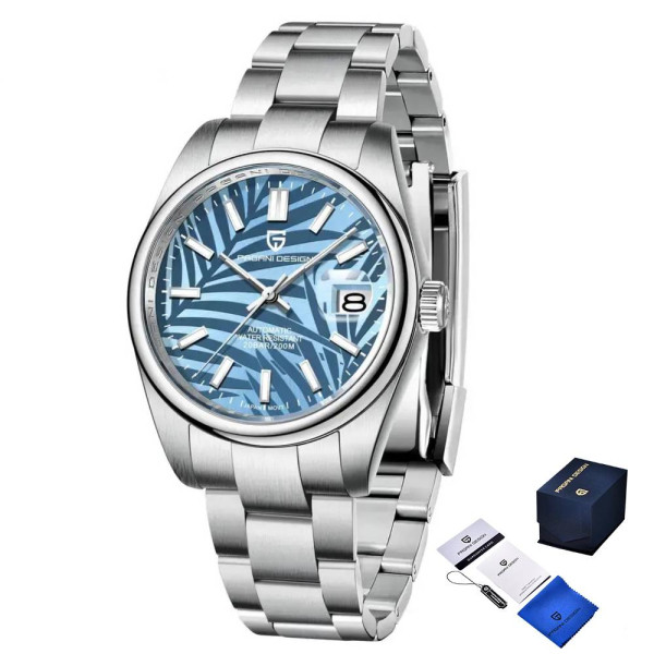 Мужские часы Pagani Design PD-1715 Silver-Blue фото 1