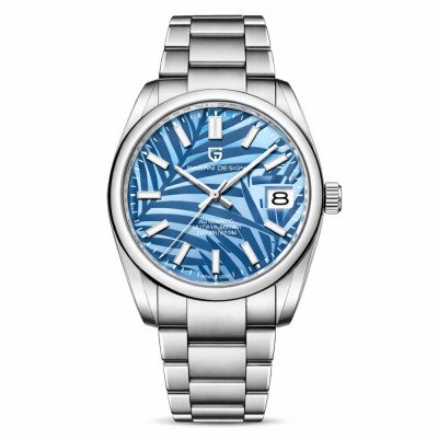 Чоловічий годинник Pagani Design PD-1715 Silver-Blue