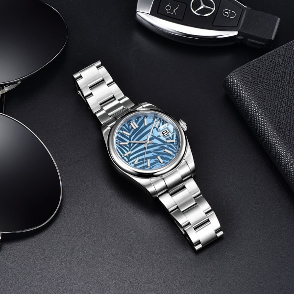 Мужские часы Pagani Design PD-1715 Silver-Blue фото 4