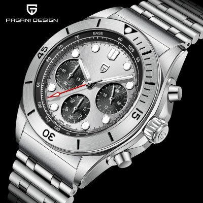 Pagani Design PD-1705-1 Silver-Silver Steel
